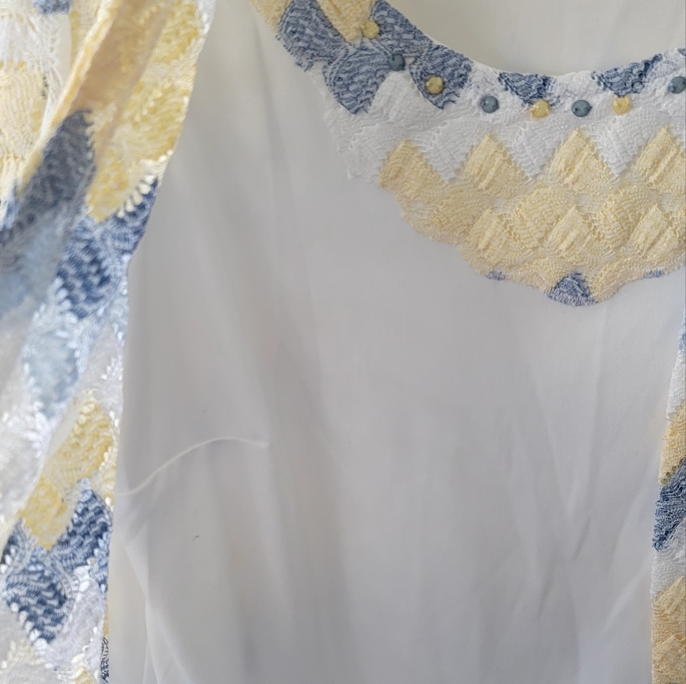 ALFRED DUNNER Women's Two Fer Blouse Size PS - Picture 5 of 12